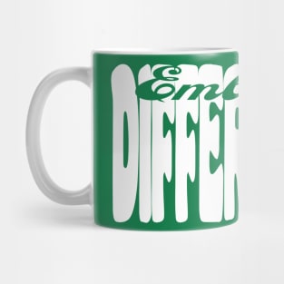 Embrace Differences (White print) Mug